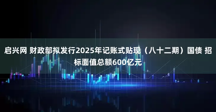 启兴网 财政部拟发行2025年记账式贴现（八十二期）国债 招标面值总额600亿元